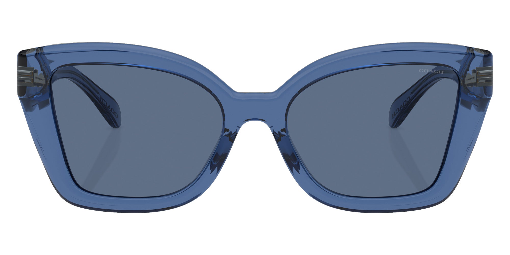 Coach HC8405U CS544 583180 54 - Transparent Blue / Blue Solid #id:hc8405u583180_s:102100