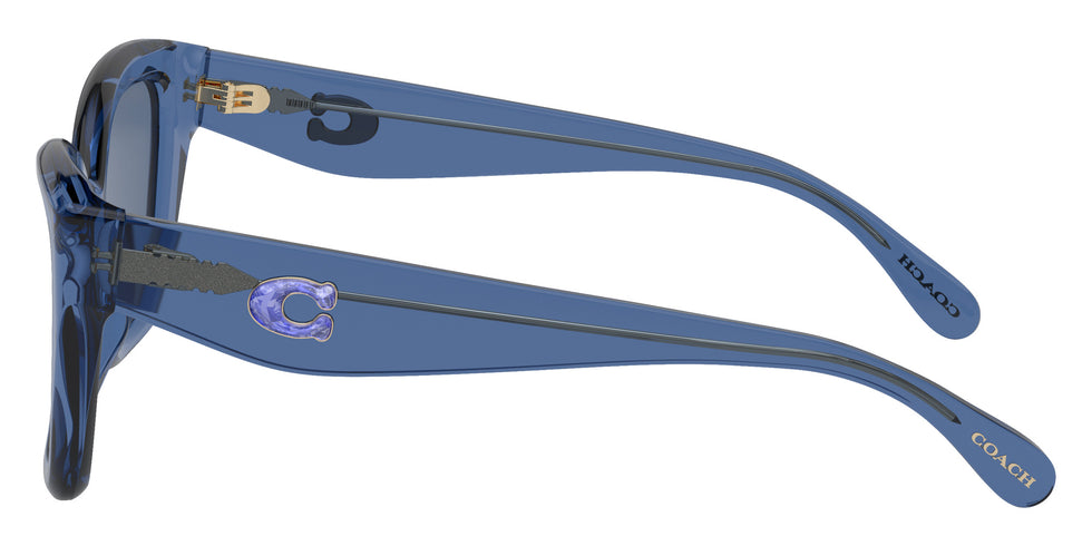 Coach HC8405U CS544 583180 54 - Transparent Blue / Blue Solid #id:hc8405u583180_s:102110