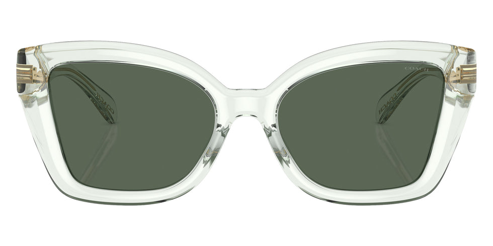 Coach HC8405U CS544 583271 54 - Transparent Pistachio Green / Green Solid #id:hc8405u583271_s:104100