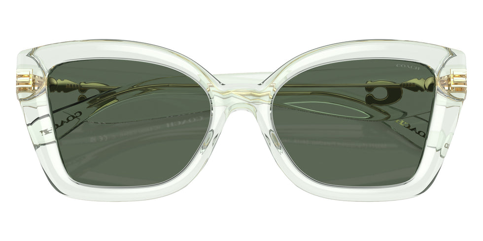 Coach HC8405U CS544 583271 54 - Transparent Pistachio Green / Green Solid #id:hc8405u583271_s:104120