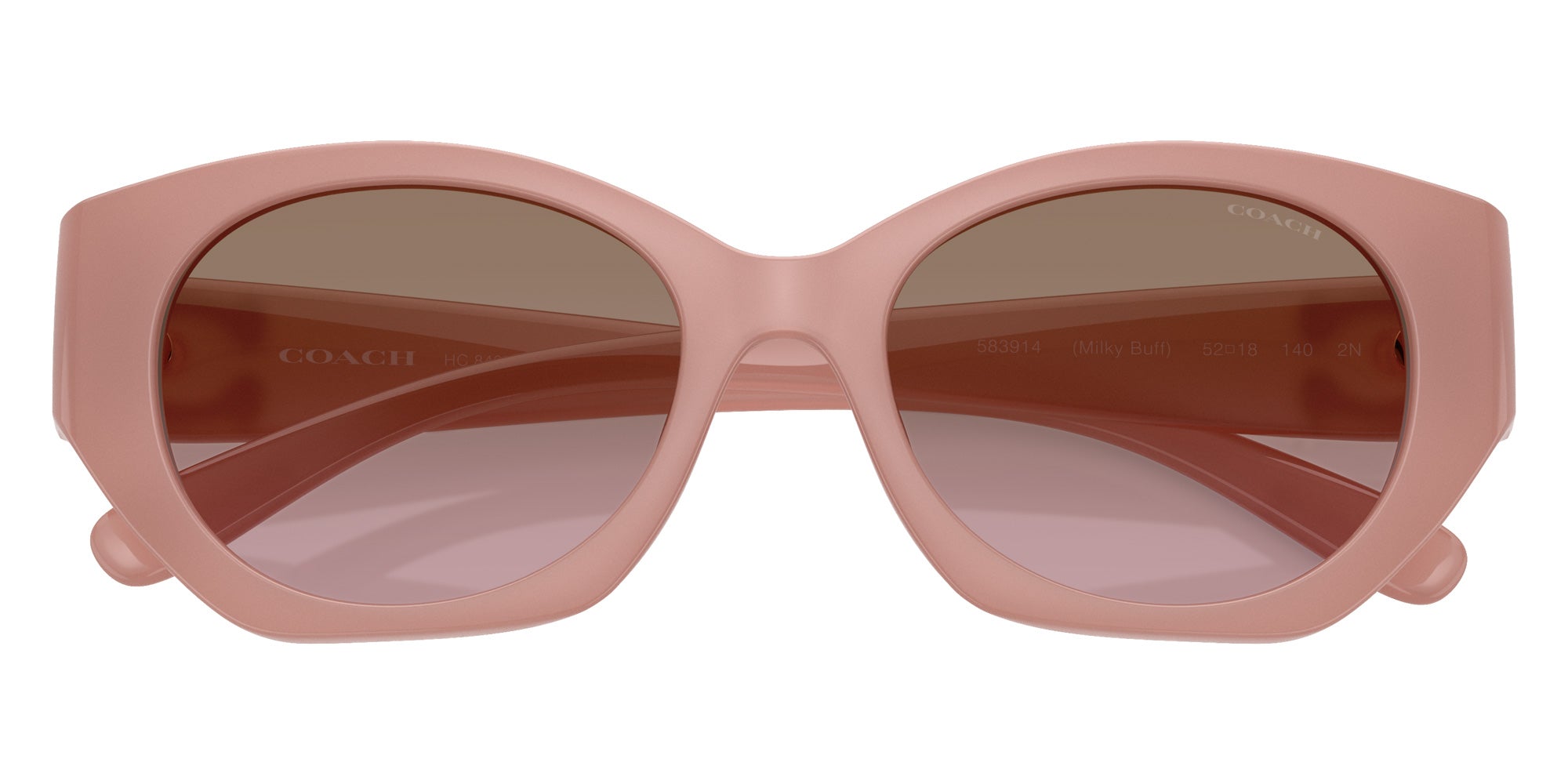 Coach HC8407U CW194 583914 52 - Milky Buff / Brown Rose Gradient #id:hc8407u583914_s:104120