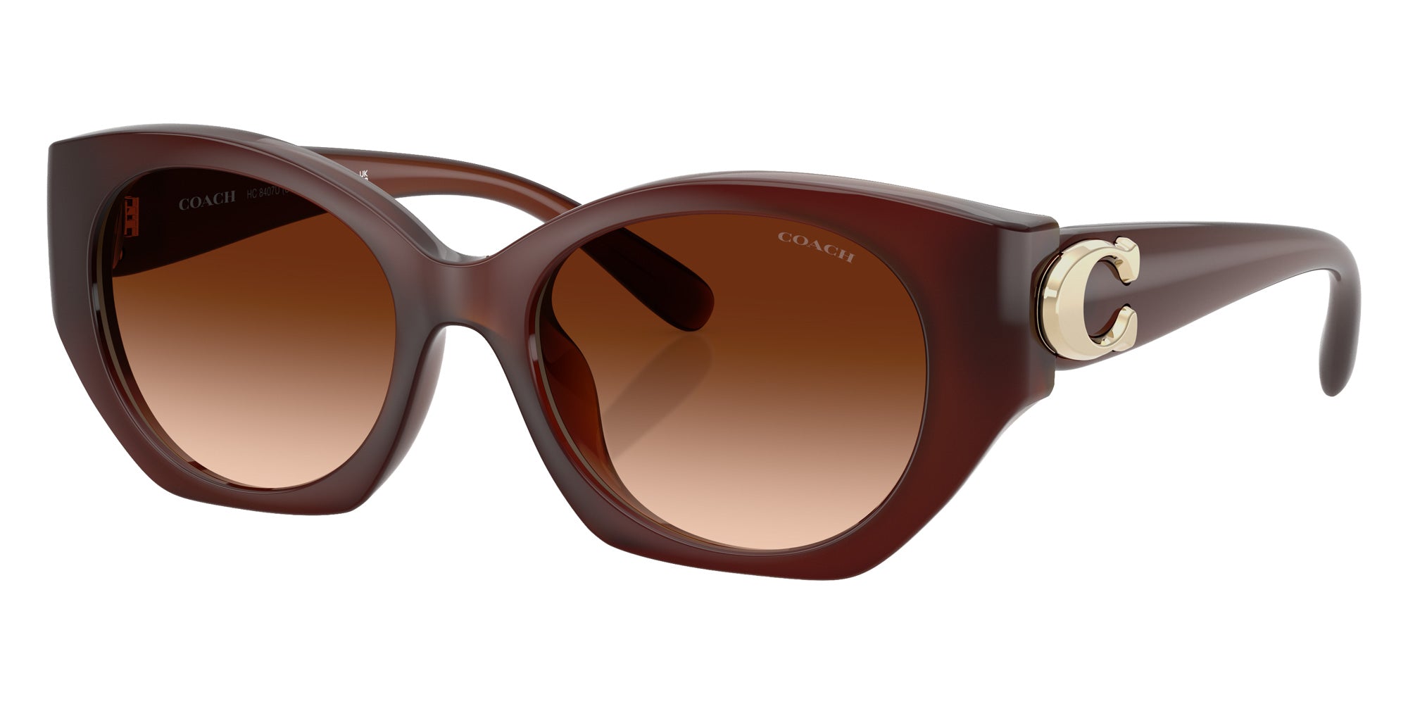 Coach HC8407U CW194 584174 52 - Milky Hazelnut / Brown Gradient #id:hc8407u584174_s:108105