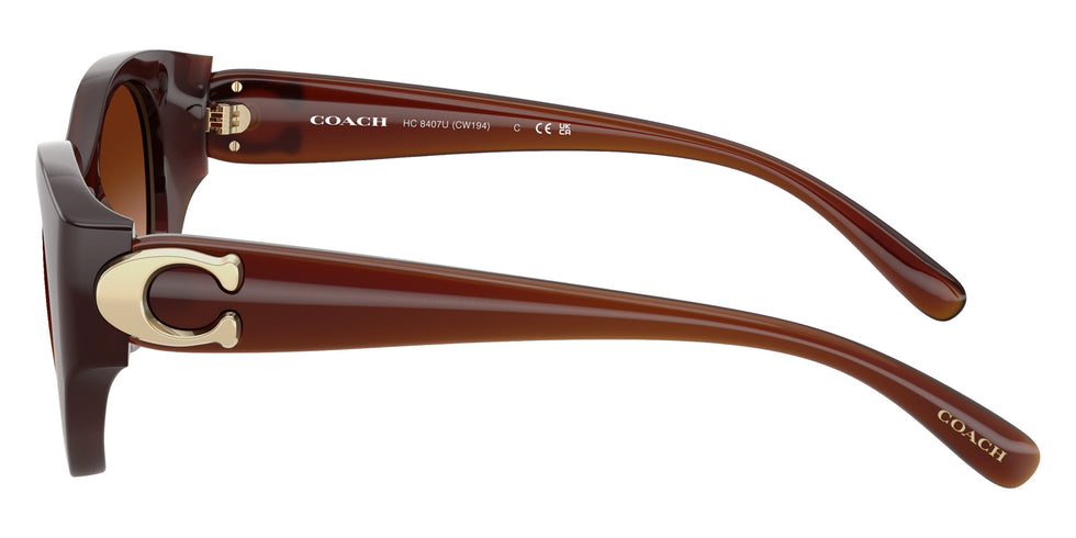 Coach HC8407U CW194 584174 52 - Milky Hazelnut / Brown Gradient #id:hc8407u584174_s:108110