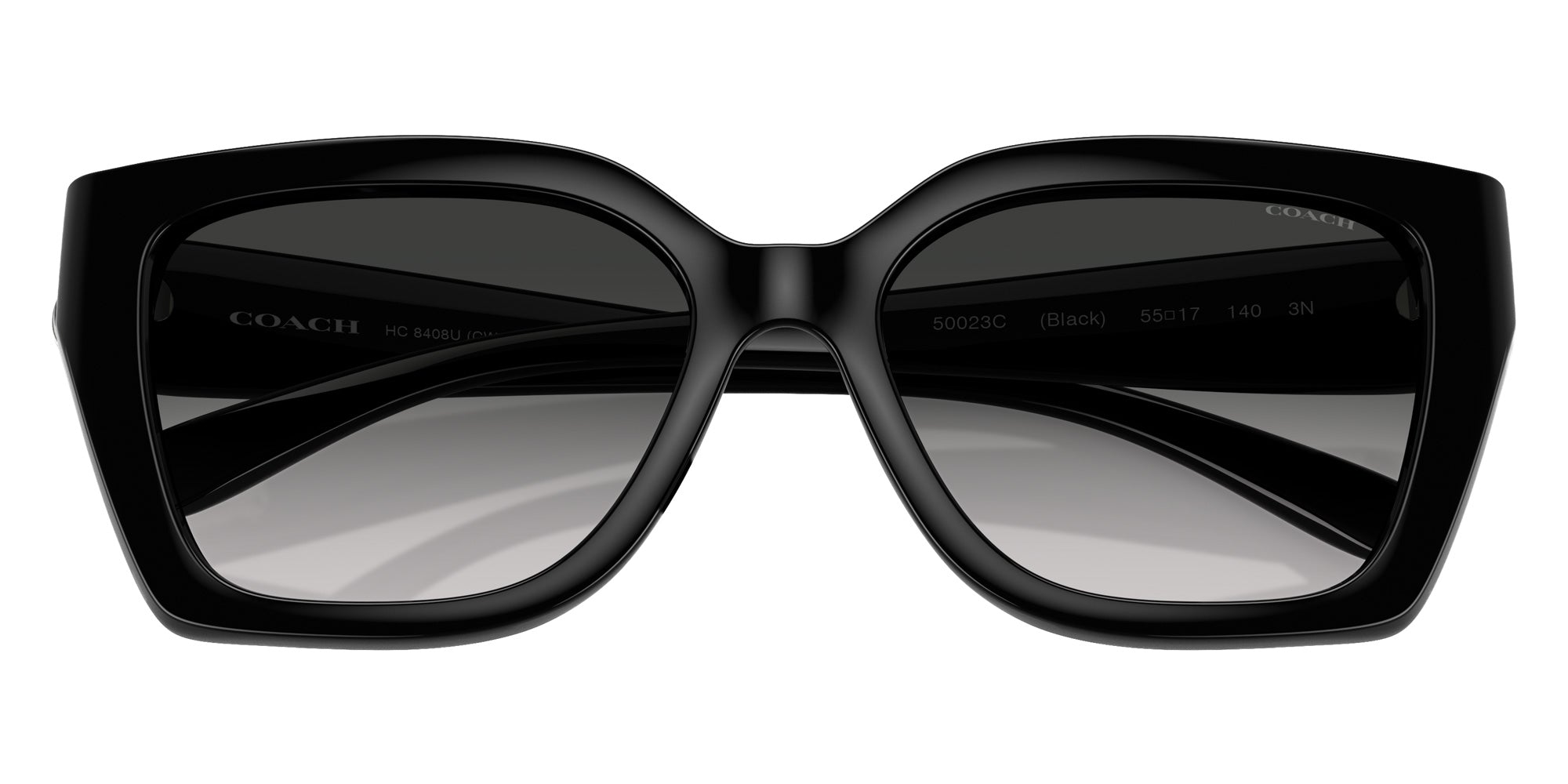 Coach HC8408U CW195 50023C 55 - Black / Gray Gradient #id:hc8408u50023c_s:100120