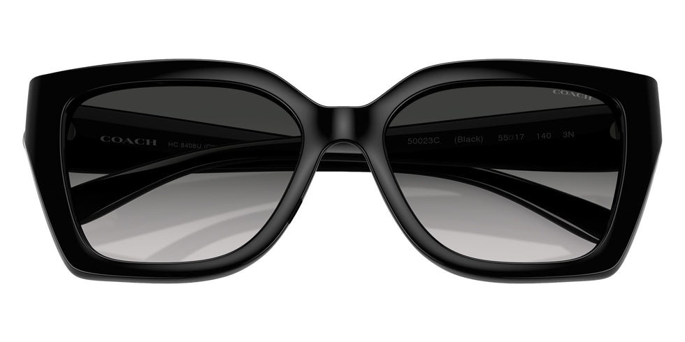 Coach HC8408U CW195 50023C 55 - Black / Gray Gradient #id:hc8408u50023c_s:100120