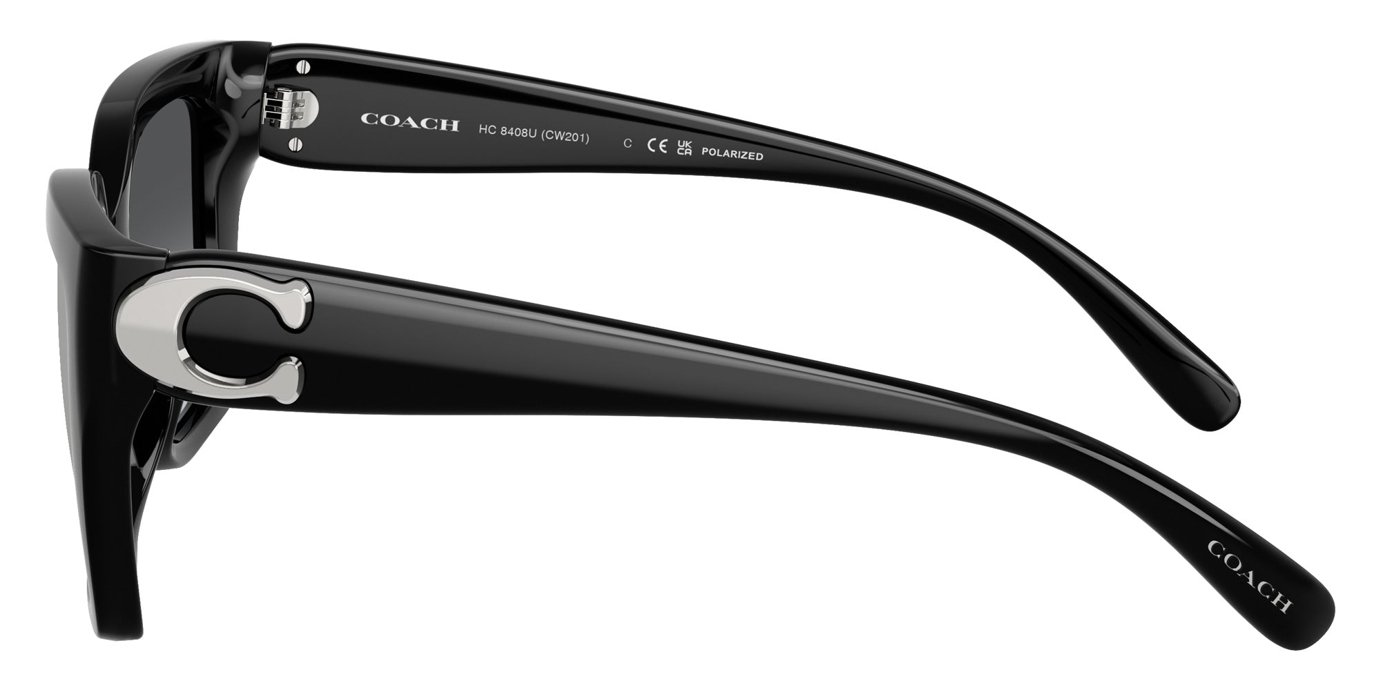 Coach HC8408U CW195 5002T3 55 - Black / Gray Gradient Polarized #id:hc8408u5002t3_s:102110