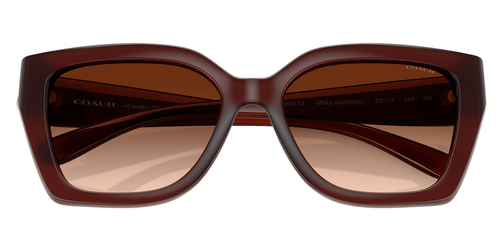 Coach HC8408U CW195 584174 55 - Milky Hazelnut / Brown Gradient #id:hc8408u584174_s:110120