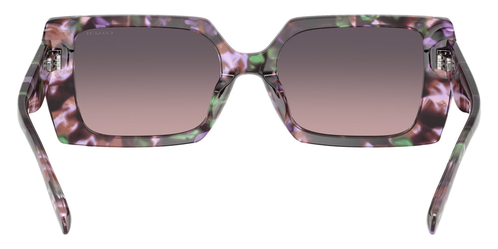 Coach HC8409U CW224 584346 53 - Amethyst Pearl Tortoise / Smoke Purple Gradient #id:hc8409u584346_s:102115