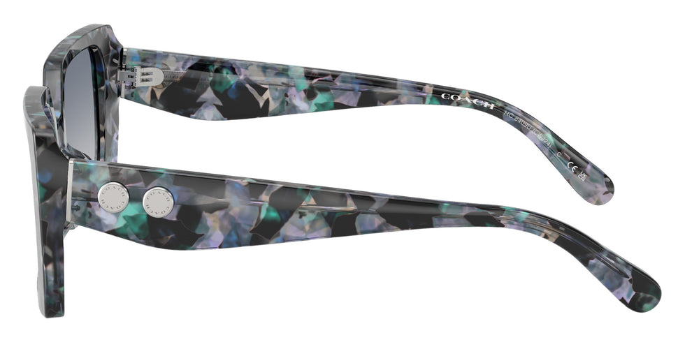 Coach HC8409U CW224 584535 53 - Blue Pearl Tortoise / Blue Purple Gradient #id:hc8409u584535_s:106110