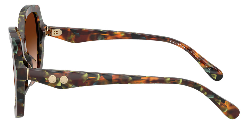 Coach HC8410U CW225 584474 56 - Jade Pearl Tortoise / Brown Gradient #id:hc8410u584474_s:104110