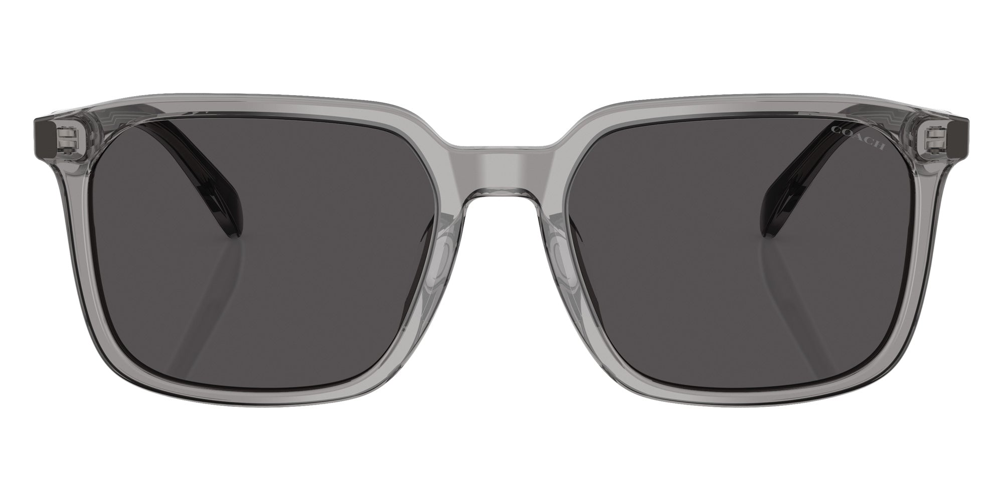 Coach HC8411U CW405 584987 55 - Transparent Gray / Gray Solid #id:hc8411u584987_s:104100