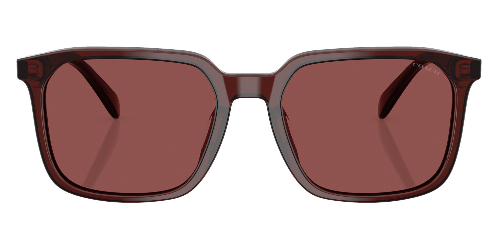 Coach HC8411U CW405 585075 55 - Transparent Mahogany / Wine Solid #id:hc8411u585075_s:106100