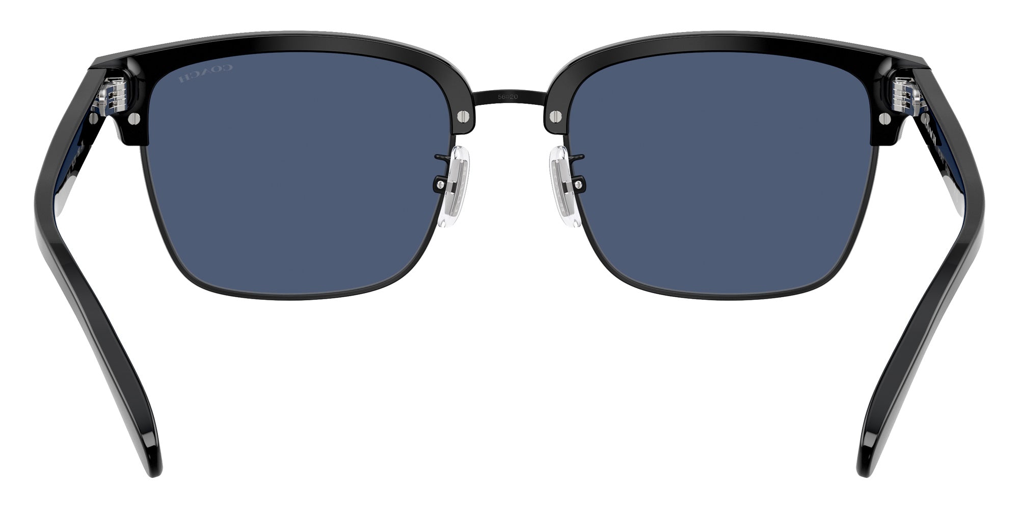 Coach HC8412 CW406 500280 56 - Black / Blue Solid #id:hc8412500280_s:100115