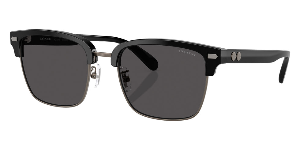 Coach HC8412 CW406 500287 56 - Gunmetal/Black / Gray Solid #id:hc8412500287_s:102105