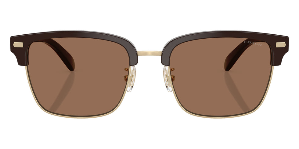 Coach HC8412 CW406 554273 56 - Light Gold/Brown / Brown Solid #id:hc8412554273_s:106100