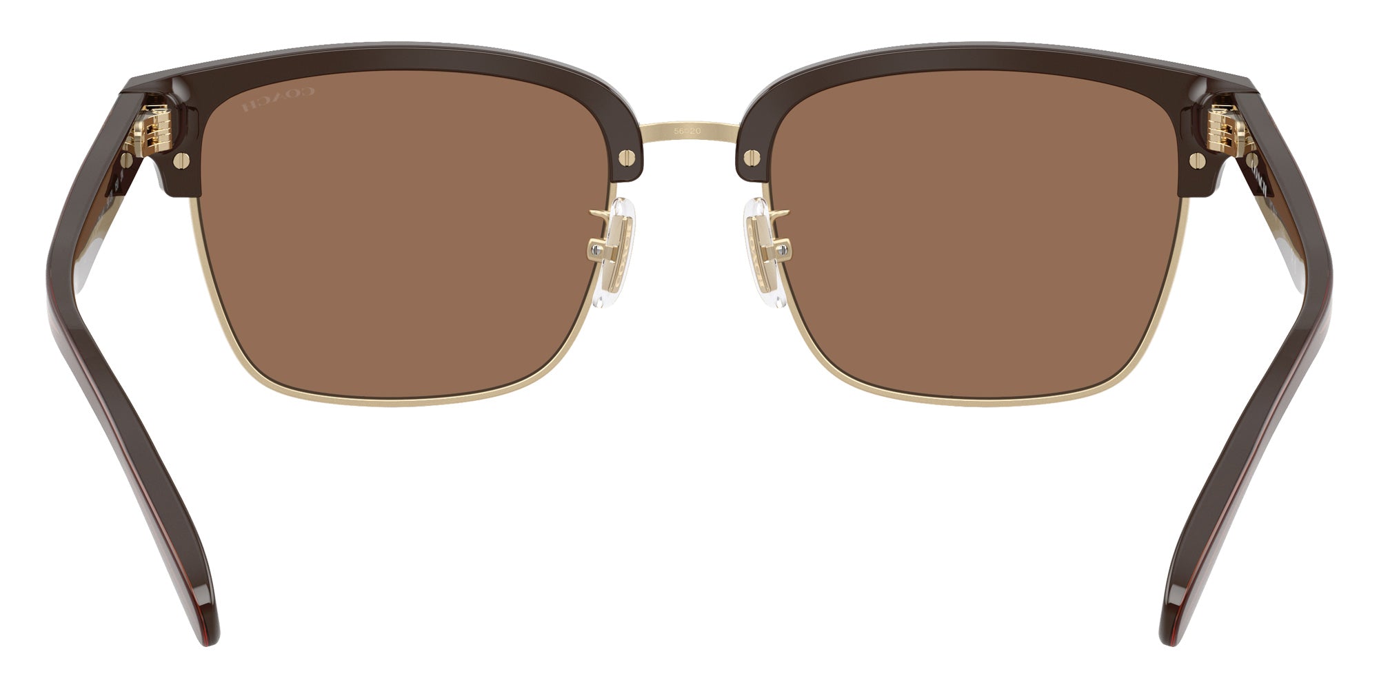 Coach HC8412 CW406 554273 56 - Light Gold/Brown / Brown Solid #id:hc8412554273_s:106115