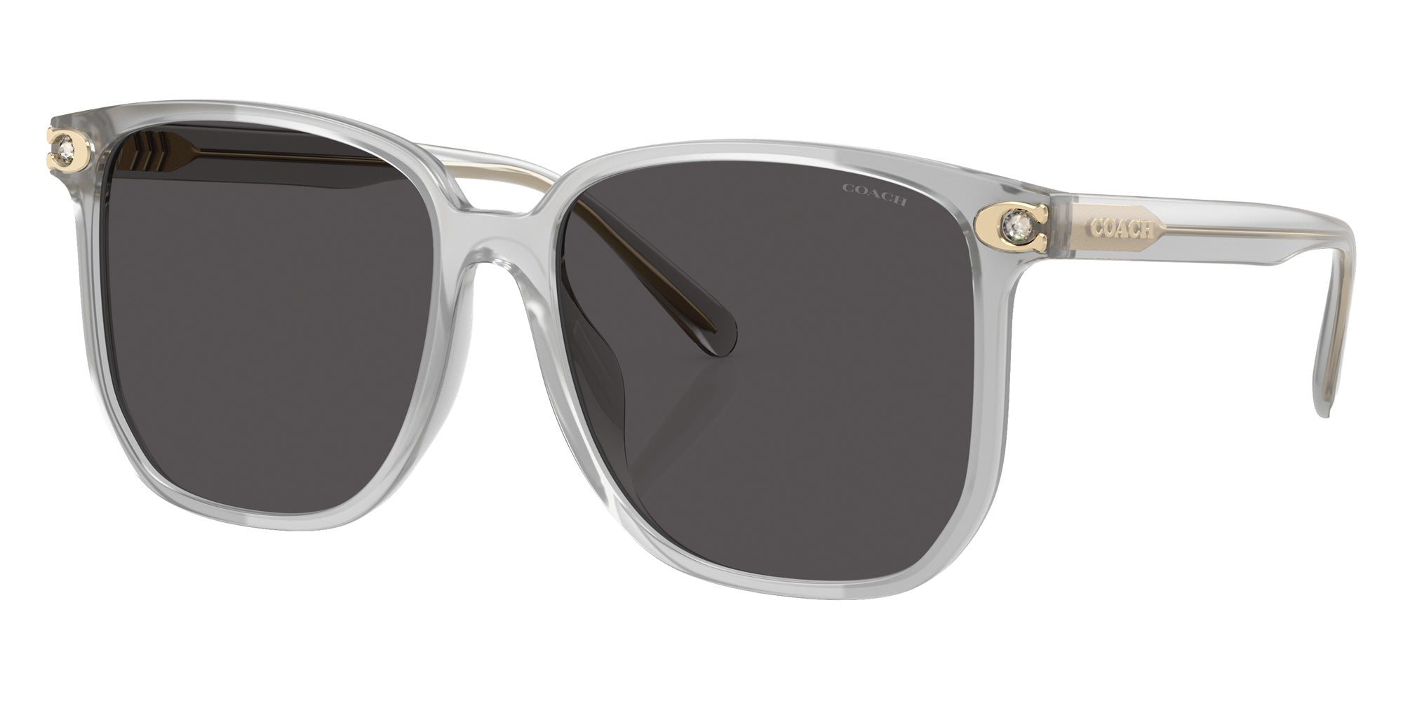 Coach HC8413BD CW419 561487 58 - Transparent Dove / Gray Solid #id:hc8413bd561487_s:102105