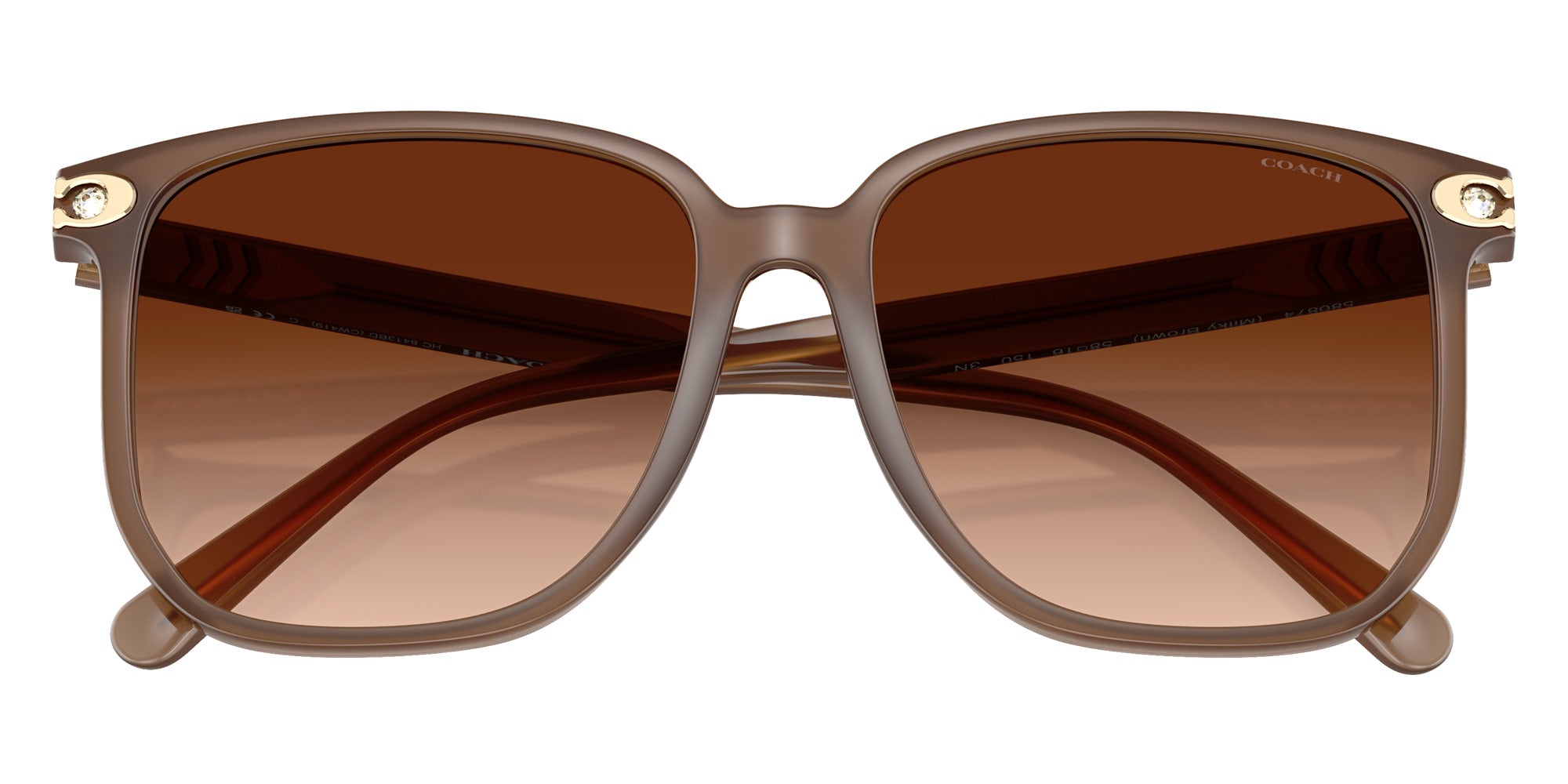 Coach HC8413BD CW419 580874 58 - Milky Brown / Brown Gradient #id:hc8413bd580874_s:104120