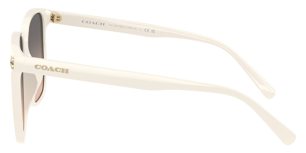 Coach HC8413BD CW419 5853G9 58 - Ivory Solid / Warm Gray Gradient #id:hc8413bd5853g9_s:108110