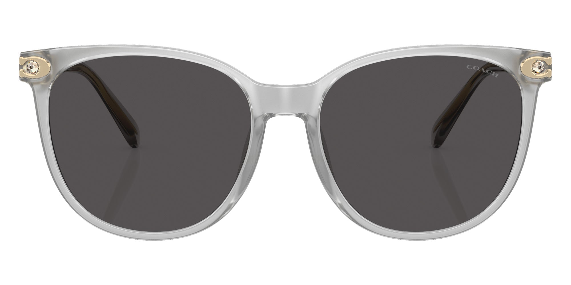 Coach HC8414BD CW428 561487 57 - Transparent Dove / Gray Solid #id:hc8414bd561487_s:102100
