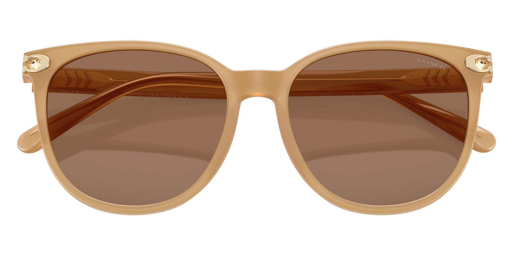 Coach HC8414BD CW428 585473 57 - Milky Tea / Brown Solid #id:hc8414bd585473_s:106120