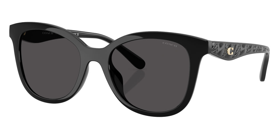 Coach HC8419U CAD25 500287 55 - Black / Gray Solid #id:hc8419u500287_s:102105