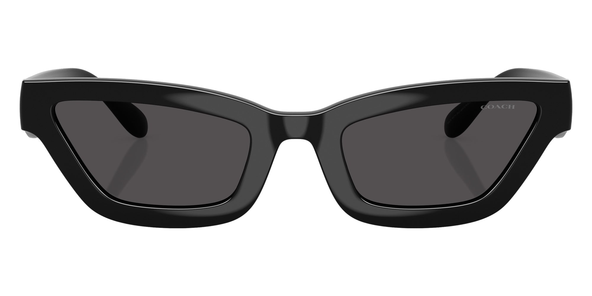 Coach HC8420U CAD28 500287 55 - Black / Gray Solid #id:hc8420u500287_s:100100