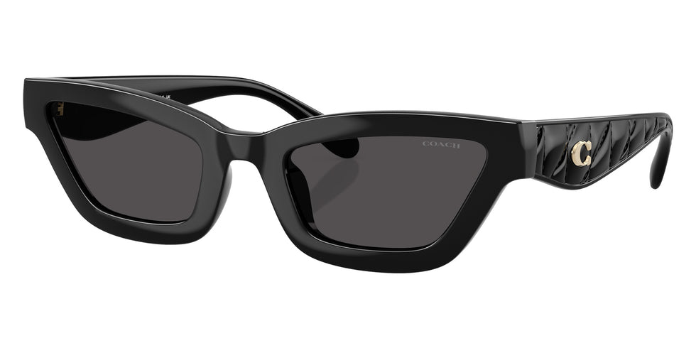 Coach HC8420U CAD28 500287 55 - Black / Gray Solid #id:hc8420u500287_s:100105