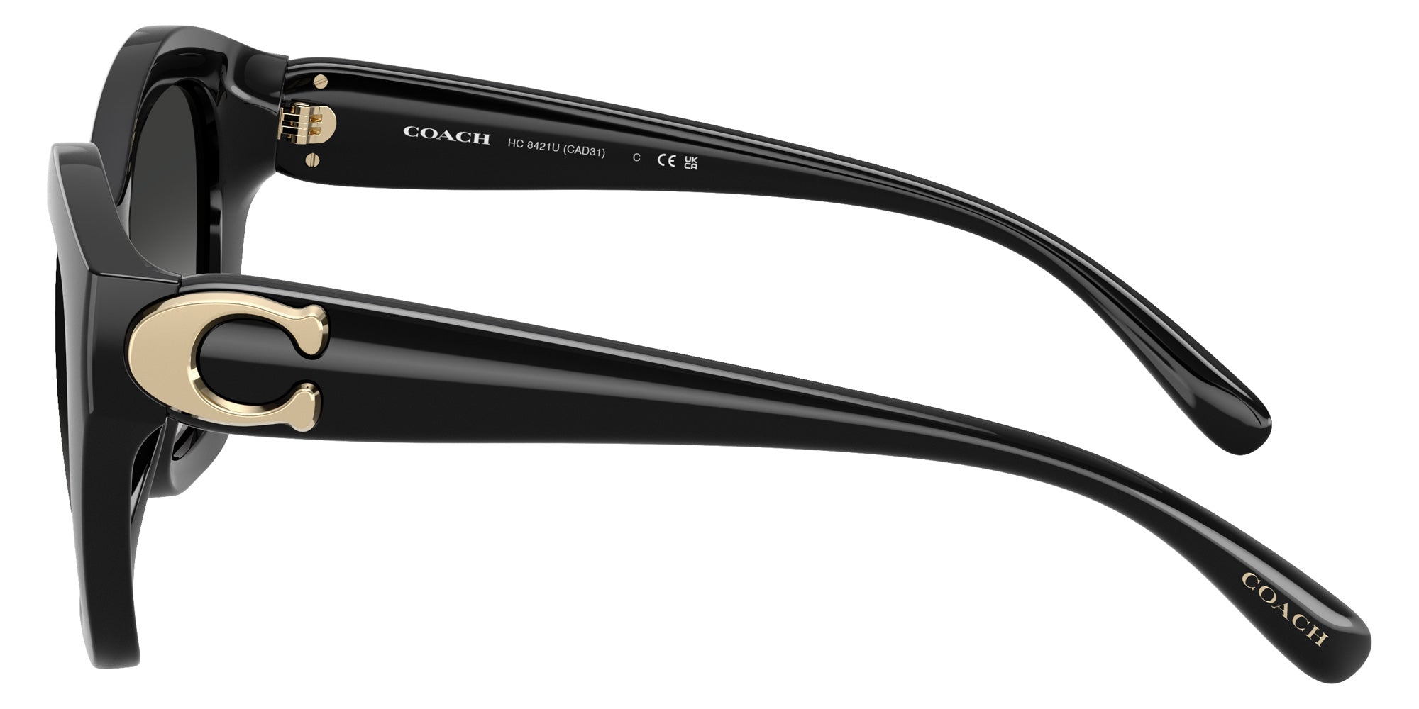 Coach HC8421U CAD31 50023C 54 - Black / Gray Gradient #id:hc8421u50023c_s:100110