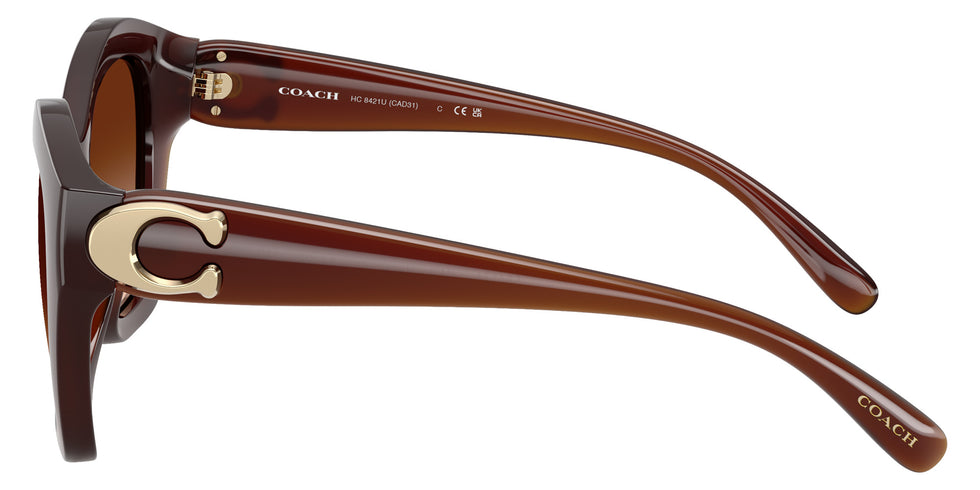 Coach HC8421U CAD31 584174 54 - Milky Hazelnut / Brown Gradient #id:hc8421u584174_s:104110