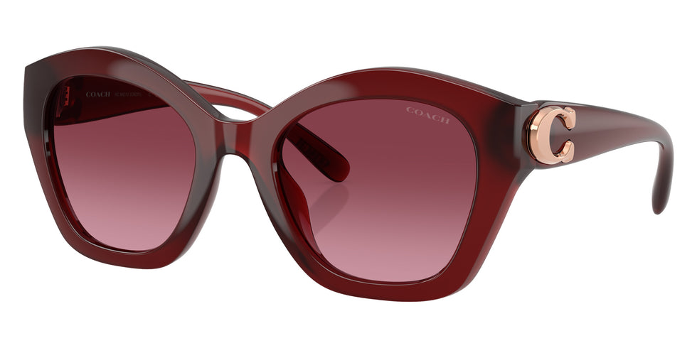 Coach HC8421U CAD31 58708H 54 - Milky Burgundy / Burgundy Gradient #id:hc8421u58708h_s:108105