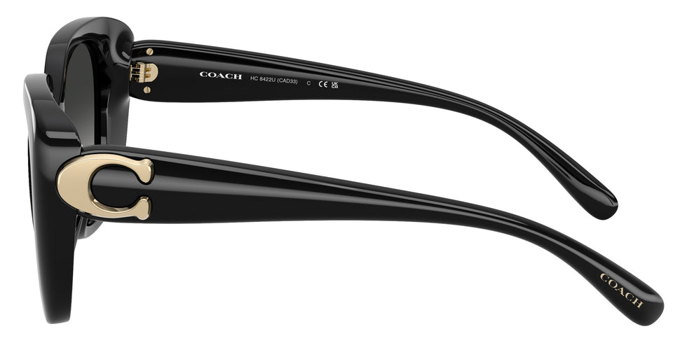 Coach HC8422U CAD33 50023C 55 - Black / Gray Gradient #id:hc8422u50023c_s:100110