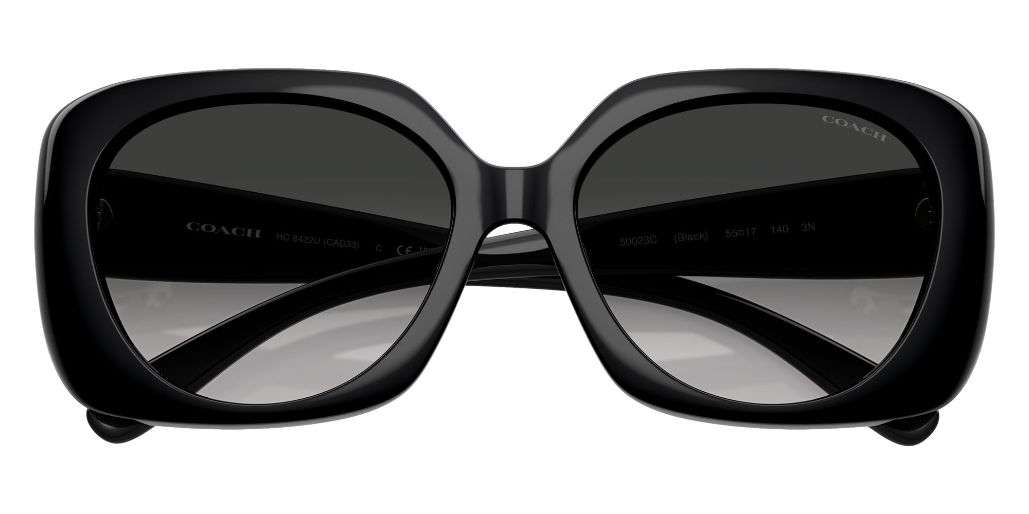 Coach HC8422U CAD33 50023C 55 - Black / Gray Gradient #id:hc8422u50023c_s:100120
