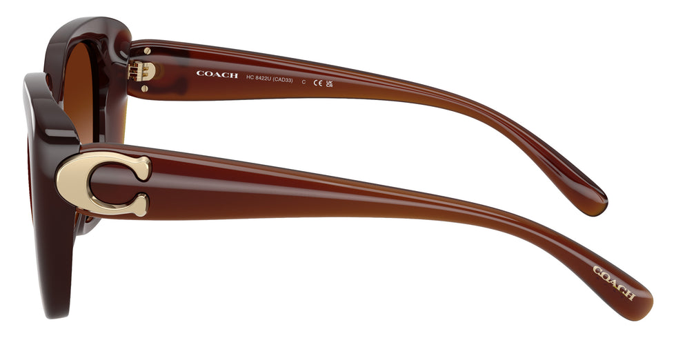 Coach HC8422U CAD33 584174 55 - Milky Hazelnut / Brown Gradient #id:hc8422u584174_s:104110