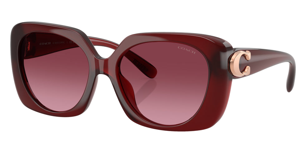 Coach HC8422U CAD33 58708H 55 - Milky Burgundy / Burgundy Gradient #id:hc8422u58708h_s:106105