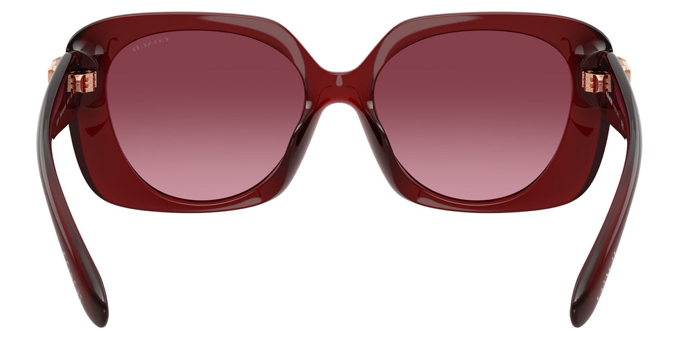 Coach HC8422U CAD33 58708H 55 - Milky Burgundy / Burgundy Gradient #id:hc8422u58708h_s:106115