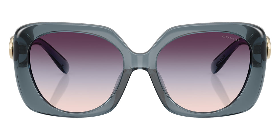 Coach HC8422U CAD33 5871U7 55 - Milky Denim / Blue Purple Gradient #id:hc8422u5871u7_s:108100