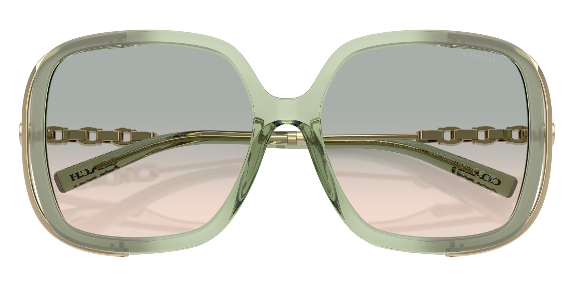 Coach HC8423U CAD80 58902C 56 - Gray/Mint Gradient / Green Peach Gradient #id:hc8423u58902c_s:106120