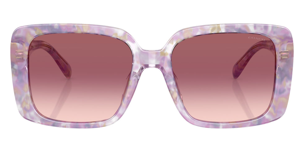 Coach HC8424F CAD55 58677W 56 - Pearlized Purple Watercolor / Puple Pink Gradient #id:hc8424f58677w_s:104100