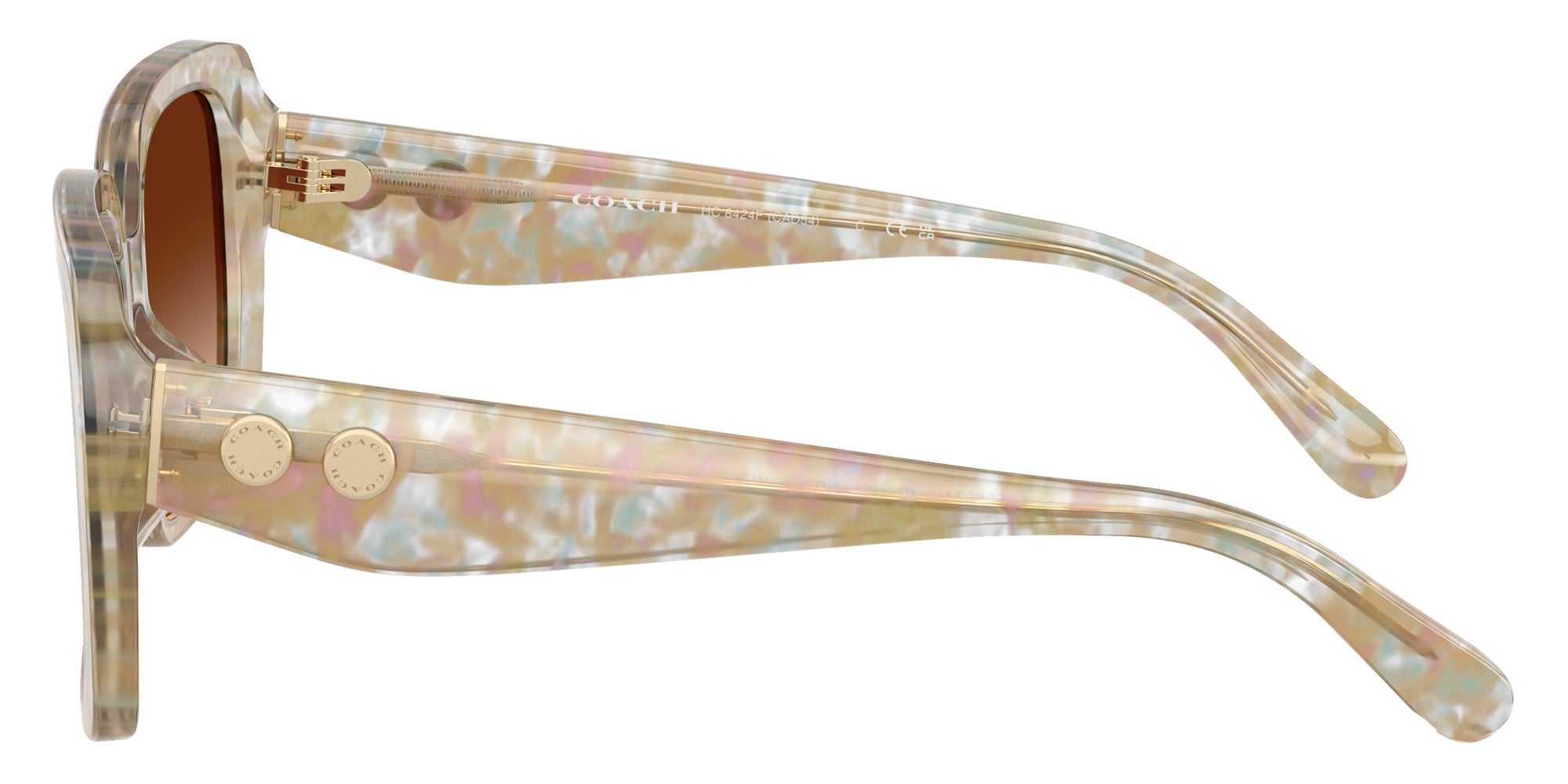 Coach HC8424F CAD55 586874 56 - Pearlized Brown Watercolor / Brown Gradient #id:hc8424f586874_s:106110