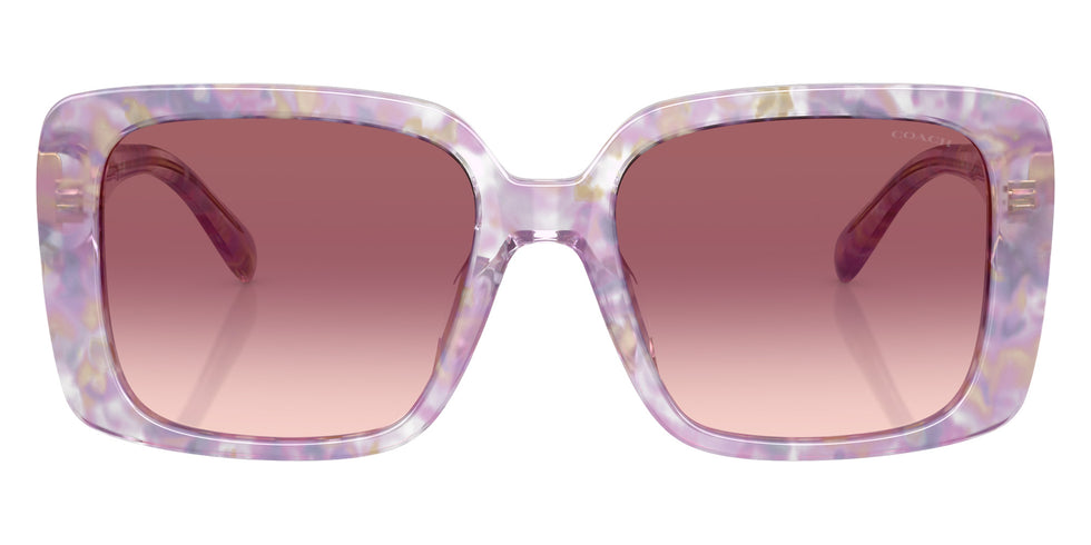 Coach HC8424U CAD54 58677W 54 - Pearlized Purple Watercolor / Puple Pink Gradient #id:hc8424u58677w_s:104100
