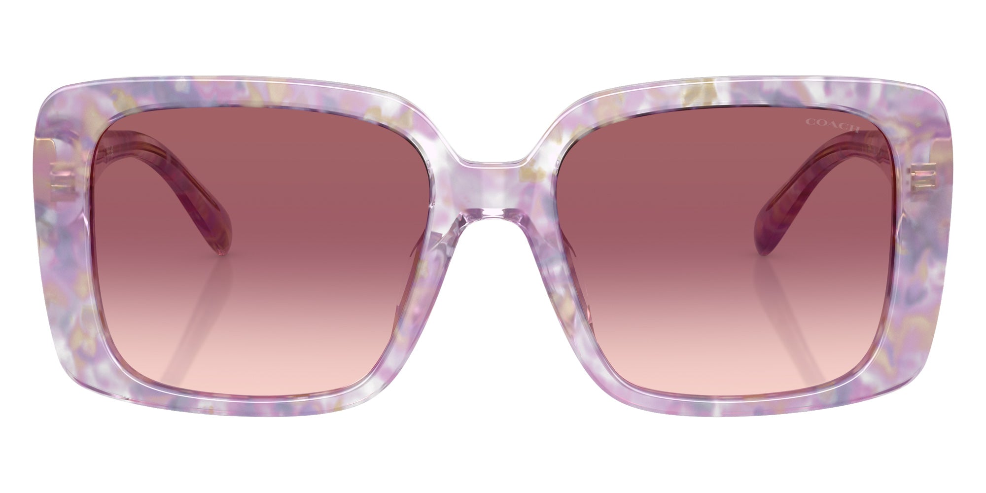 Coach HC8424U CAD54 58677W 54 - Pearlized Purple Watercolor / Puple Pink Gradient #id:hc8424u58677w_s:104100