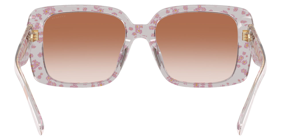 Coach HC8424U CAD54 595313 54 - Transparent Pink Floral Print #id:hc8424u595313_s:100115