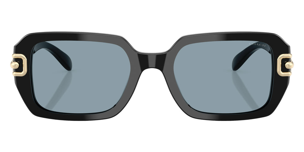 Coach HC8425U CAD74 500272 52 - Black / Blue Solid #id:hc8425u500272_s:100100