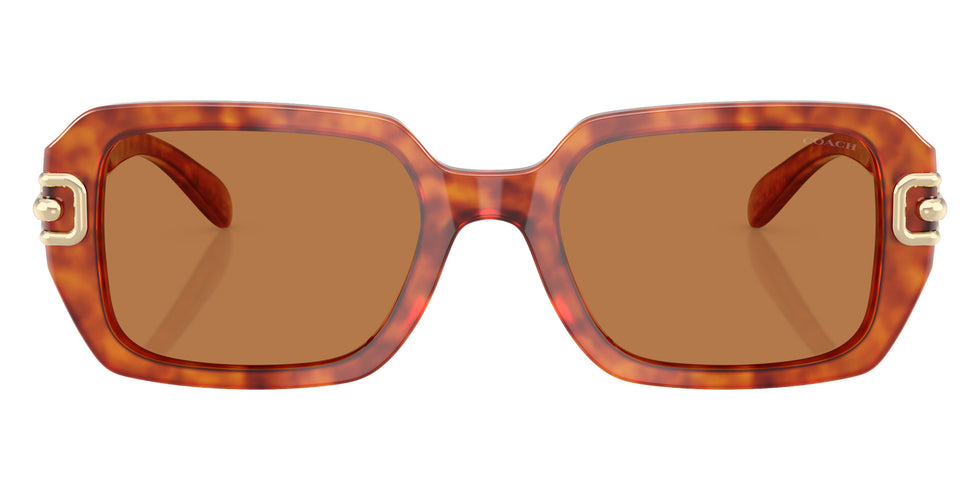 Coach HC8425U CAD74 577473 52 - Caramel Tortoise / Amber Solid #id:hc8425u577473_s:102100