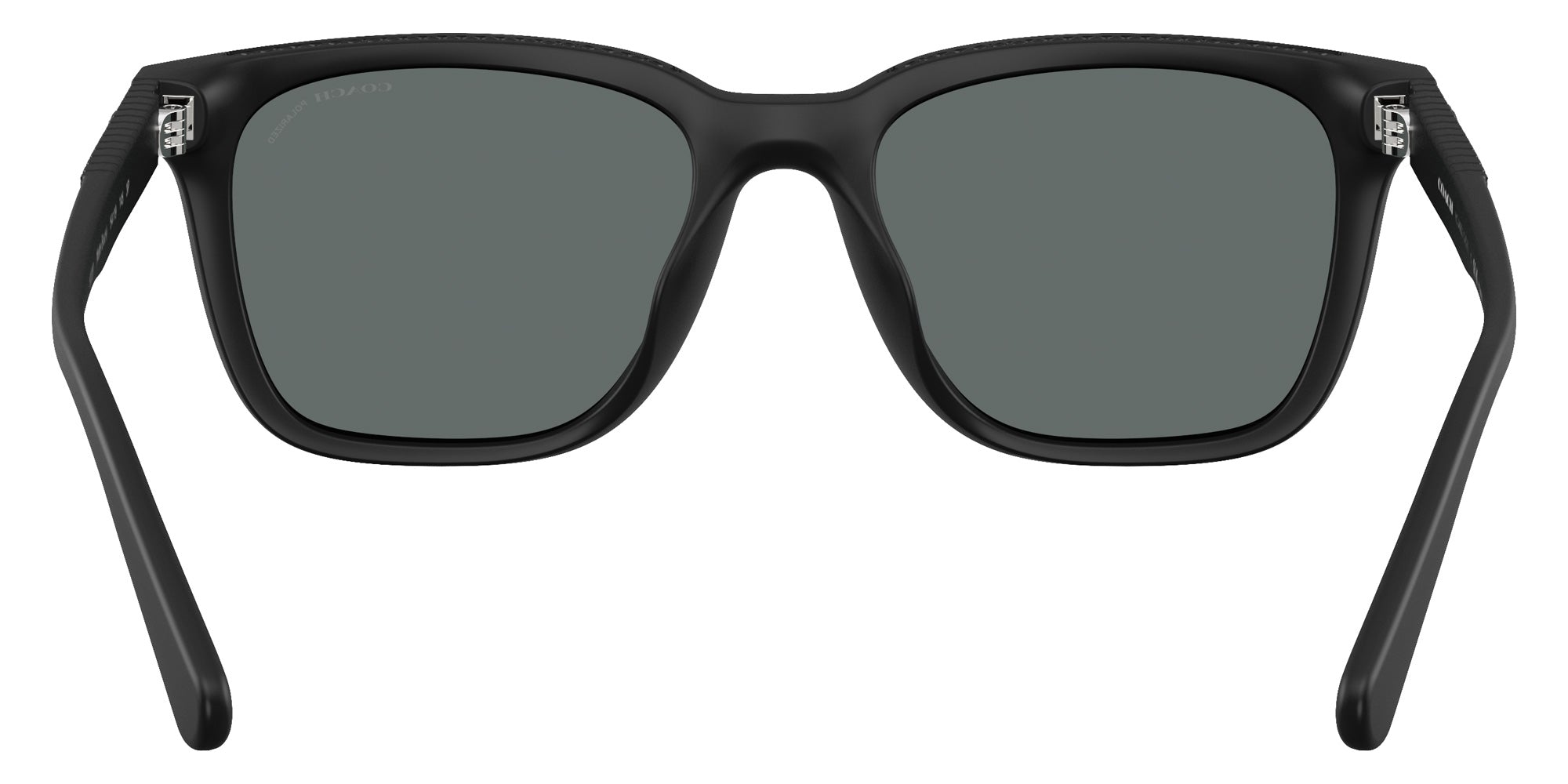 Coach HC8426U CAD81 500281 54 - Matte Black / Gray Solid Polarized #id:hc8426u500281_s:100115
