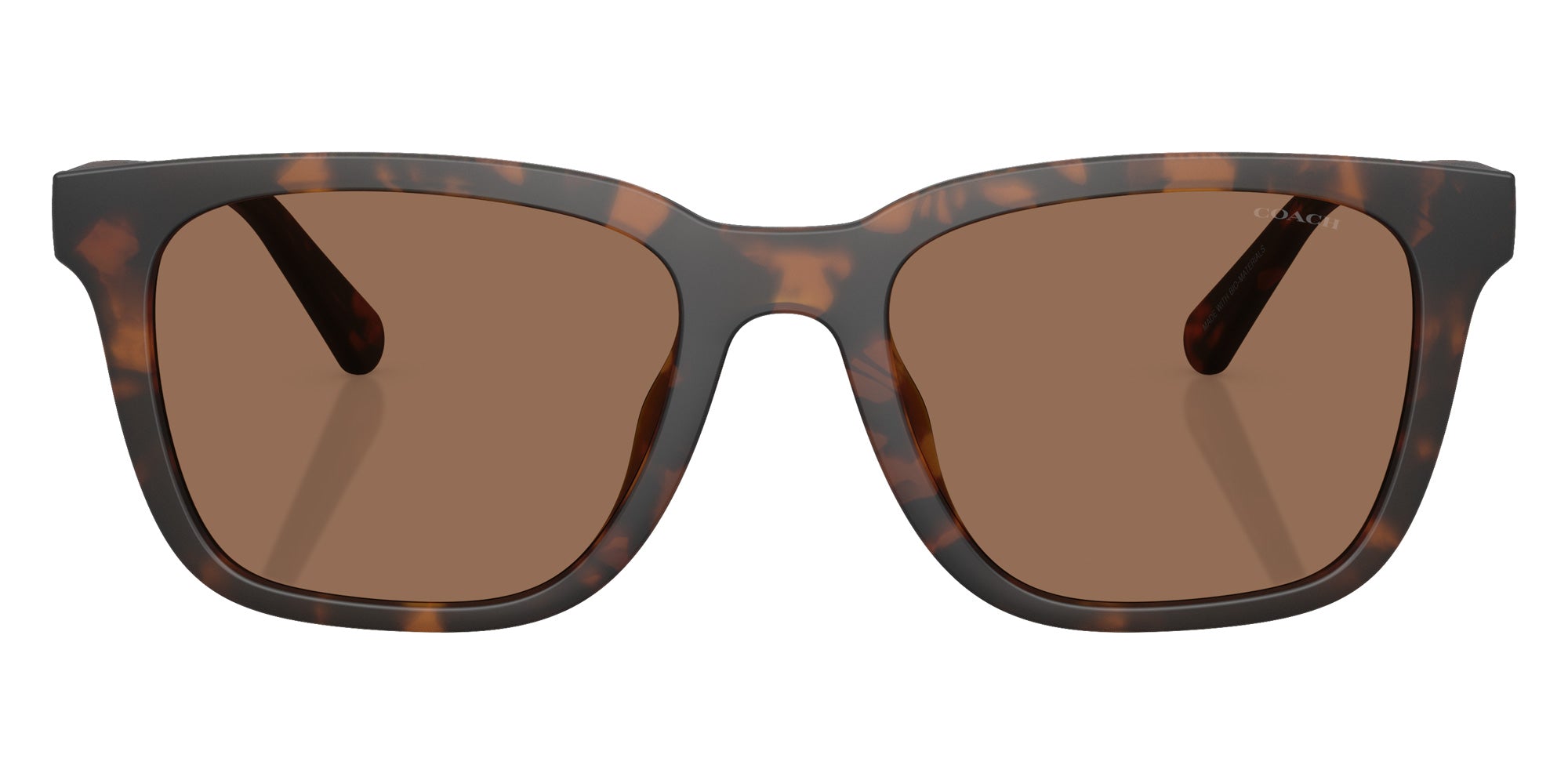 Coach HC8426U CAD81 512073 54 - Matte Dark Tortoise / Brown Solid #id:hc8426u512073_s:104100