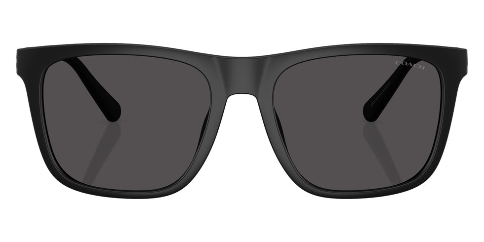 Coach HC8427U CAE78 500287 57 - Matte Black / Gray Solid #id:hc8427u500287_s:100100