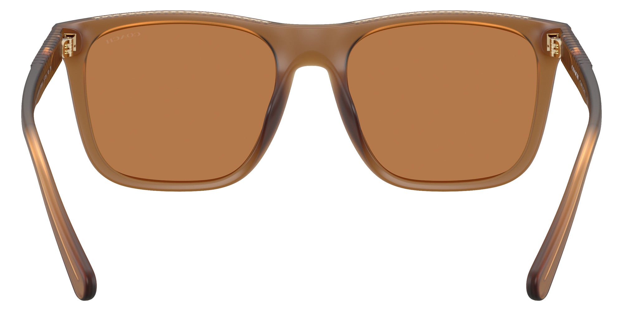 Coach HC8427U CAE78 587673 57 - Matte Transparent Amber / Amber Solid #id:hc8427u587673_s:104115