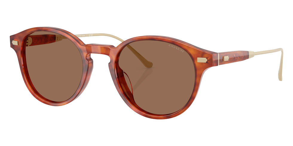 Coach HC8428U CAD83 577473 50 - Caramel Tortoise / Brown Solid #id:hc8428u577473_s:100105